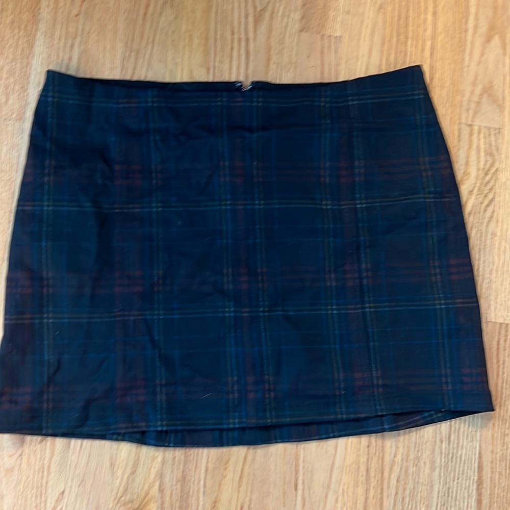 Adorable plaid skirt new never worn